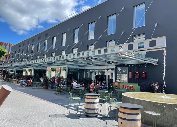 Art Uzupis In Center Vilnius